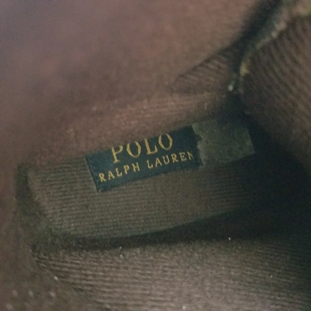 Polo Ralph Lauren Ranger Hi II Leather Textile Lace-Up Buckle Outdoor Boot